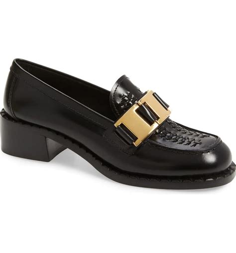 prada buckle loafer ladies